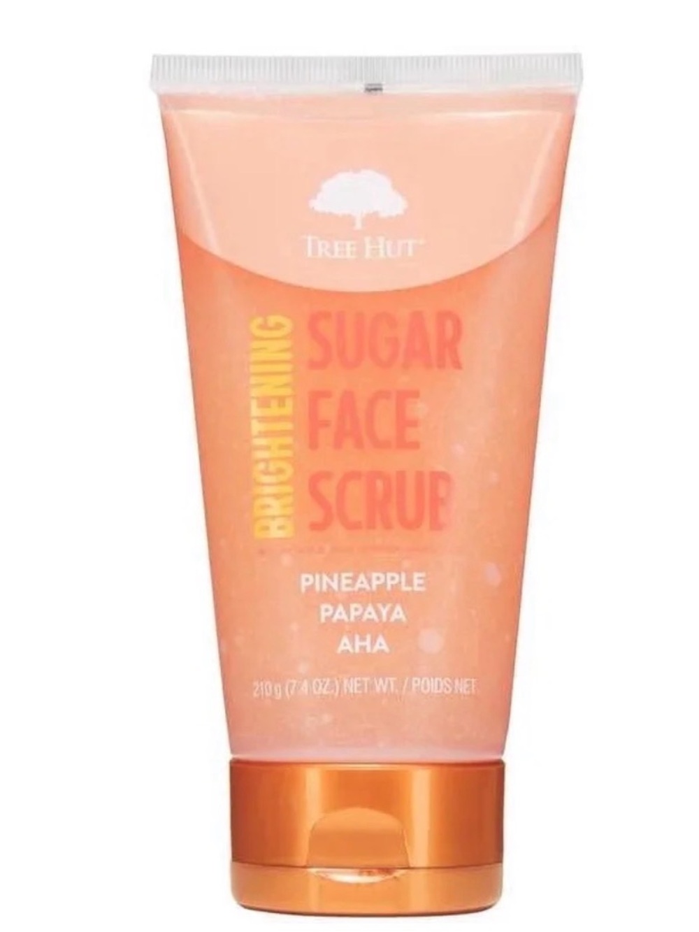 Tree Hut Brightening Sugar Face Scrub- Pineapple Papaya AHA